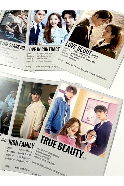 Pankart Evi 12 Kdrama Cards