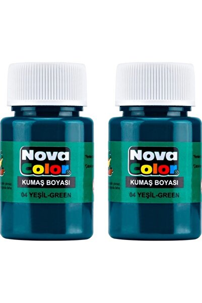 Modellino 2'li Nova Color Şişe Kumaş Boyası Forma Tişört Tekstil Çanta Ayakka...