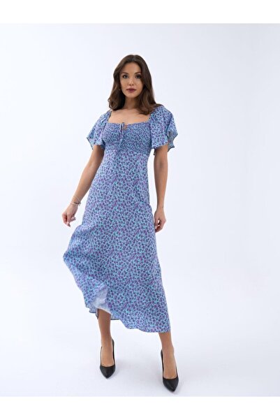 UP TREND COLLECTION فستان توريغا ستايل 6091-راليغ