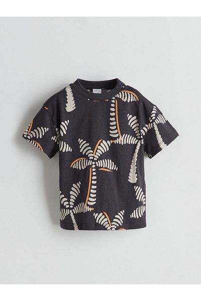 LC Waikiki Lcw Baby Printed Baby Boy Shirt and Pants 2-Pack