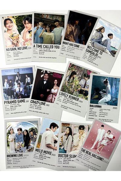Pankart Evi 12 Kdrama Cards