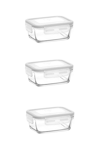 LAV Fresco 400 Ml 3 Pieces White Storage Container - Frs237