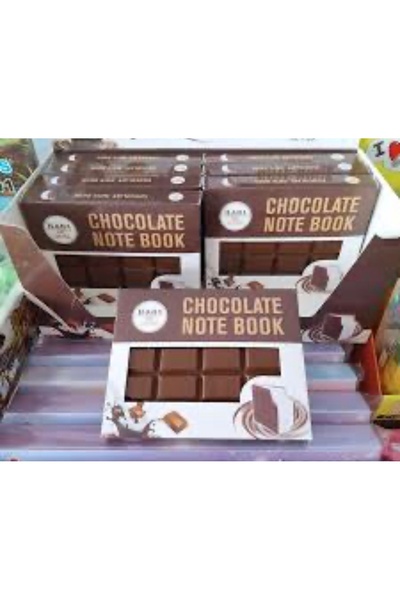 Mnk ÇİKOLATA ŞEKLİNDE KOKULU NOT DEFTERİ 8,5*10 CM