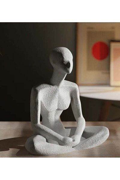 3D Brothers Luxury Meditative Muse Statue