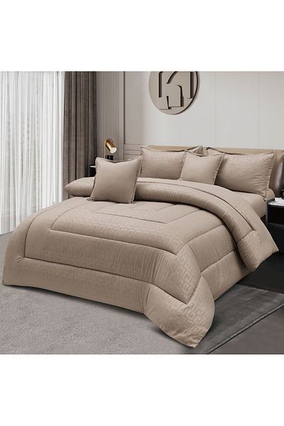 mingle Summer King Double Bed Quilt Set, 230*250, 6 Pieces