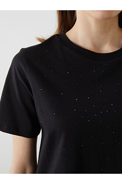 LC Waikiki Γυναικείο μπλουζάκι Crew Neck Stone (S5)