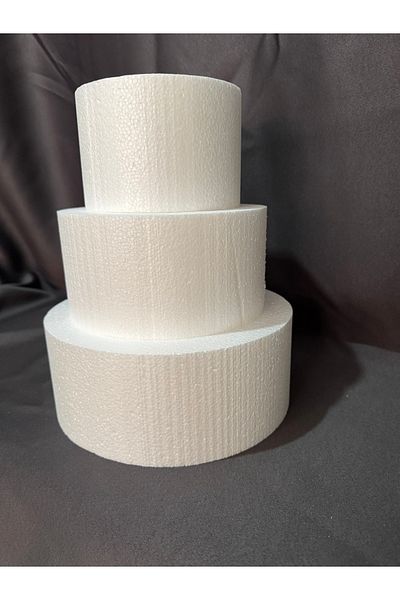 KLC CREATIVE 3 Tier Strawork Model Cake