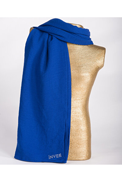 inve Σάλι Inve Jazz σε σκούρο μπλε χρώμα