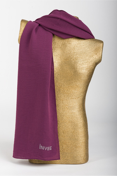 inve Inve Jazz шал, цвят виолетово