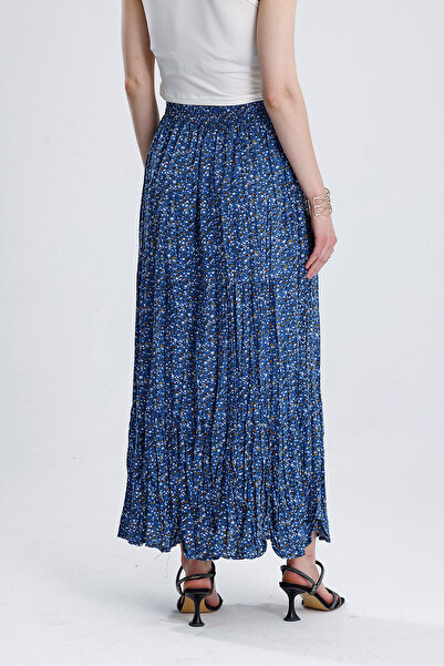 Gökçe Giyim Florencia Viskon Katlı Etek