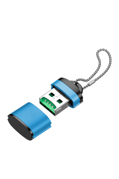 Choice قارئ بطاقات ذاكرة USB 2.0 صغير الحجم للهواتف المحمولة، محول USB عالي ا...