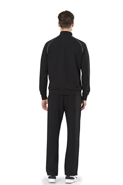 Pierre Cardin Erkek Siyah Spor Giyim 2'li Regular Eşofman Takımı L1.pc.004.12.15