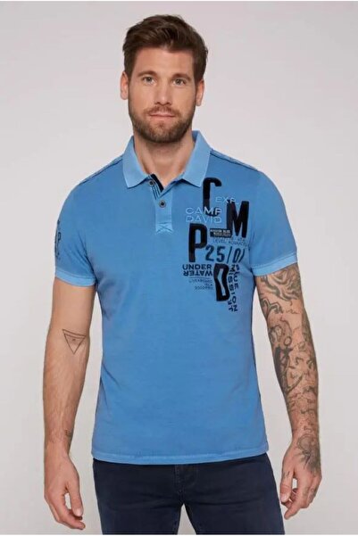 Camp David POLO YAKA T-SHİRT