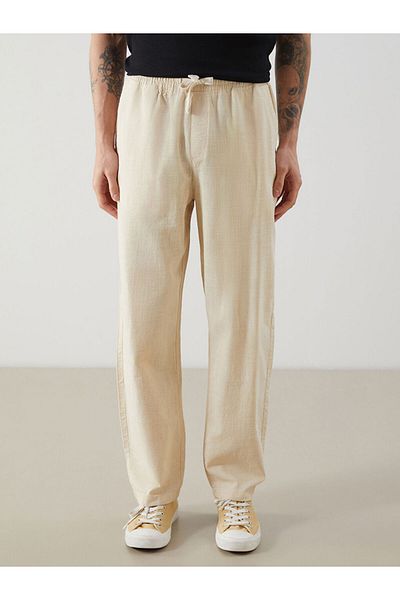LC Waikiki Ανδρικό παντελόνι New Season Comfortable Fit Linen Look - S5EK45Z8