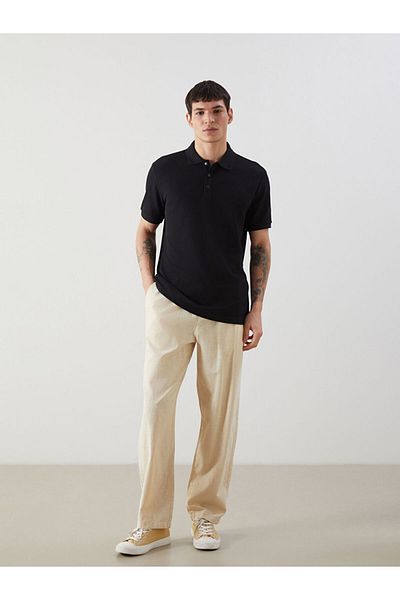 LC Waikiki Ανδρικό παντελόνι New Season Comfortable Fit Linen Look - S5EK45Z8