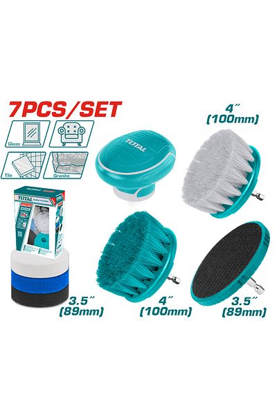 TOTAL 7pcs/set cleaning brush set