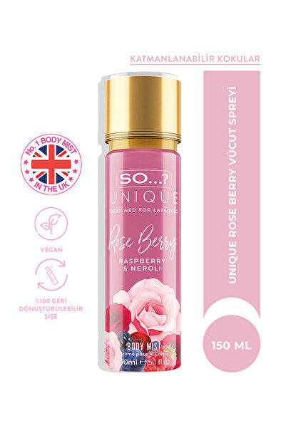 So Fragrance So…? Unique Rose Berry Vücut Spreyi 150ml