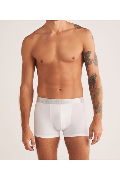 Kom Ανδρικό ελαστικό μποξερ 3 τεμαχίων Modal Boxer QK.CK1.PO1R.X9BKROM.3LÜ
