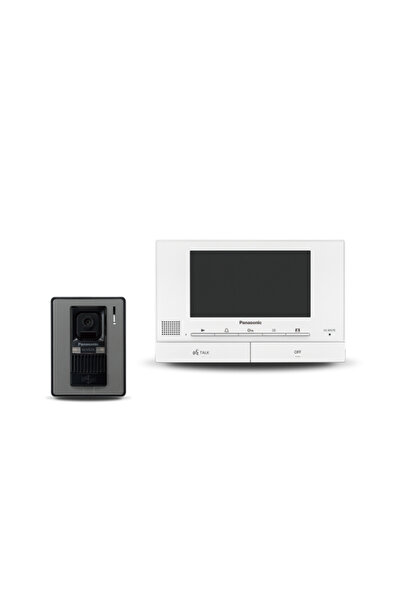 PANASONIC نظام الاتصال الداخلي بالفيديو DoorBell VL-SV70 - أبيض