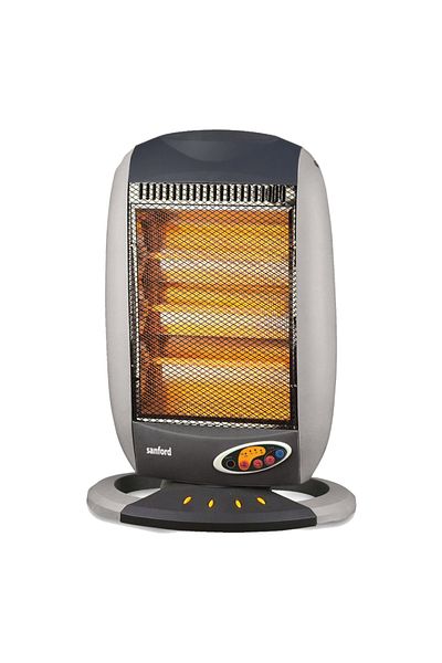 Sanford دفاية هالوجين 1200 وات SF1284HRH - فضي