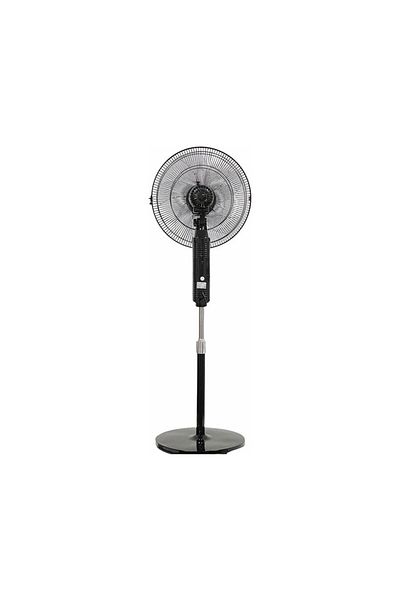 DOTS Stand fan 16" 3 speed contol 60 minute Timer TFS-S61 - Black