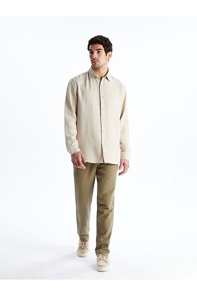 LC Waikiki Ανδρικό μακρυμάνικο πουκάμισο LCW Vision Regular Fit