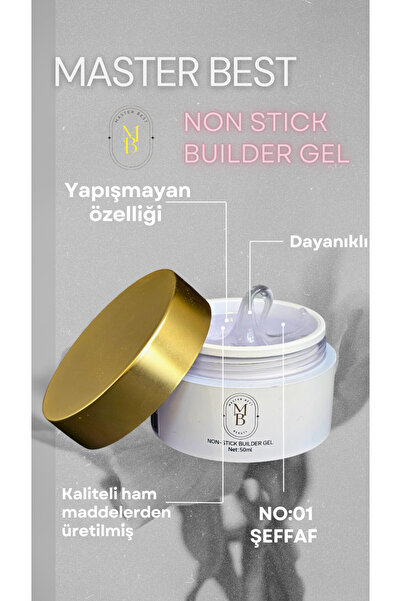 masterbest MASTER BEST Non stick builder gel 50ml