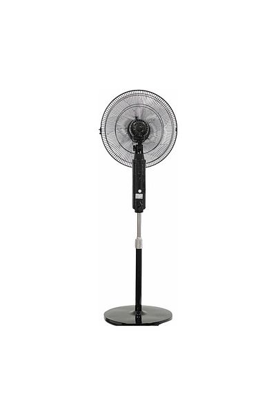 DOTS Stand fan 16" 3 speed contol 60 minute Timer TFS-S61 - Black
