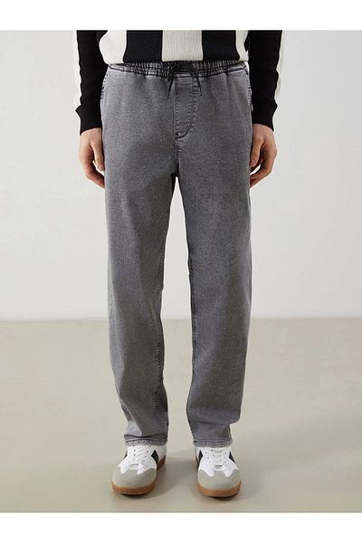LC Waikiki Anthracite Baggy Fit Men's Jean Trousers