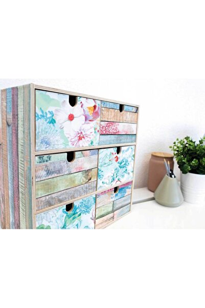 d-c-fix 176-0610 Folie adezivă cu model din lemn colorat Rio (45 cm X 1 mt)