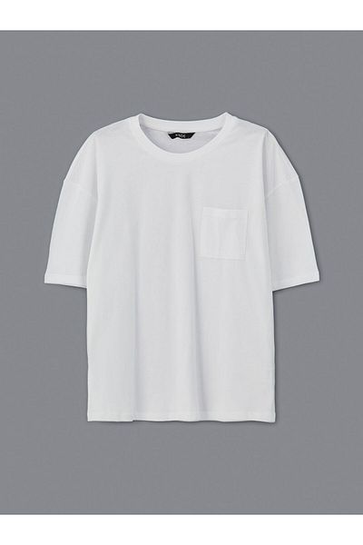 LC Waikiki Ανδρικό T-Shirt XSIDE Crew Neck χτενισμένο βαμβακερό