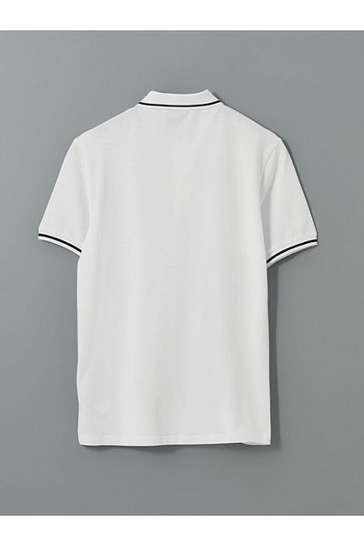 LC Waikiki Νέα σεζόν Polo Collar Short Sleeve Pique Ανδρικό Tisort - S5FO03Z8