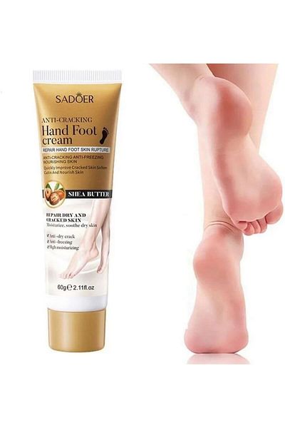 SADOER Shea Butter Hand and Foot Cream for Cracked Skin Repair 60g