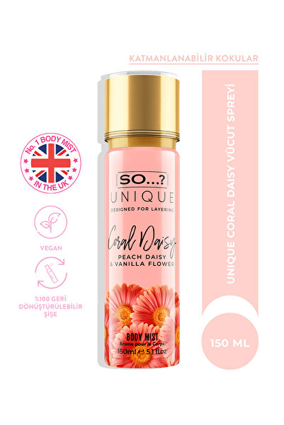 So Fragrance So…? Unique Coral Daisy Vücut Spreyi 150ml