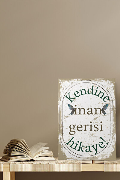 qoeuyl boutique Πιστέψτε στον εαυτό σας Ιστορία Παρακινητικό ρετρό vintage 18...