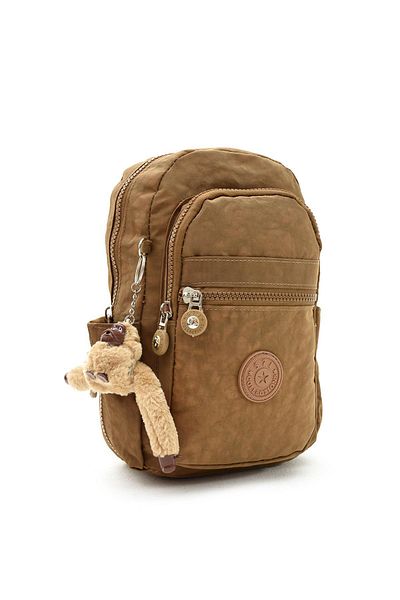 571 Collections Çanta Τσάντα στήθους Unisex Tan - Bodybag με δύο θήκες (Μοντέλο: 571-8B)