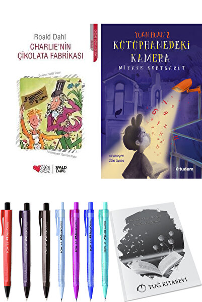 Can Yayınları Charlie'nin Çikolata Fabrikası ve Yuan Huan 2 - Kütüphanedeki K...