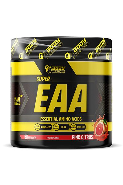 Body Builder Super Eaa, Pink Citrus, 390 Gm, Improves Muscle Growth