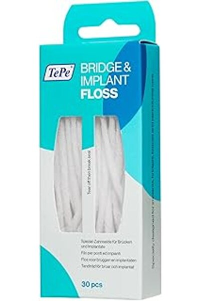 TePe Bridge & Implant Floss (DİŞ IPİ)