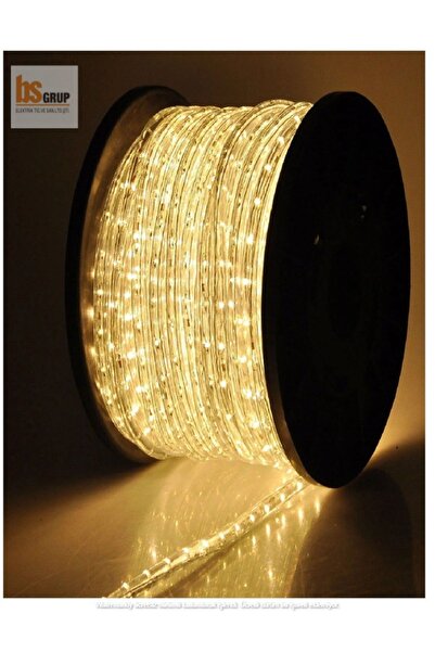 Bs Light 20 Mt Günışığı 220 Volt3 Çipli Şerit Led Işık Hortum Led Aydınlatma Dış Mekan Su Geçirmez Led Hortum
