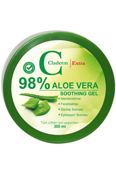 shop Claderm Aloe Vera Soothing Gel - Yatıştırıcı Etkili Jel 300ml