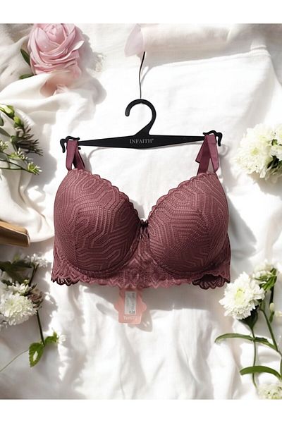 enmodaiçgiyim Γυναικείο σουτιέν χωρίς υποστήριξη Mink Lace