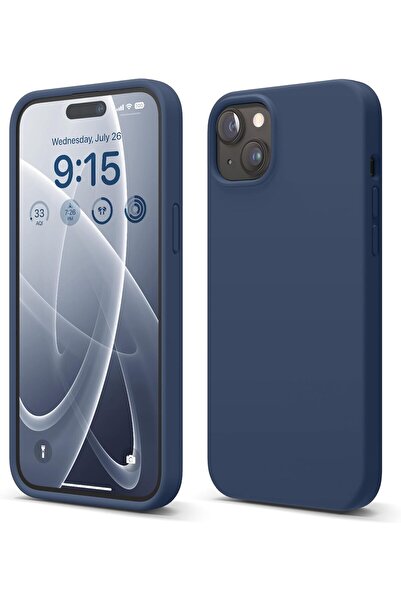 Merwish İphone 15 Plus Ve Iphone 14 Plus Uyumlu Logolu Içi Kadife Lansman Sil...