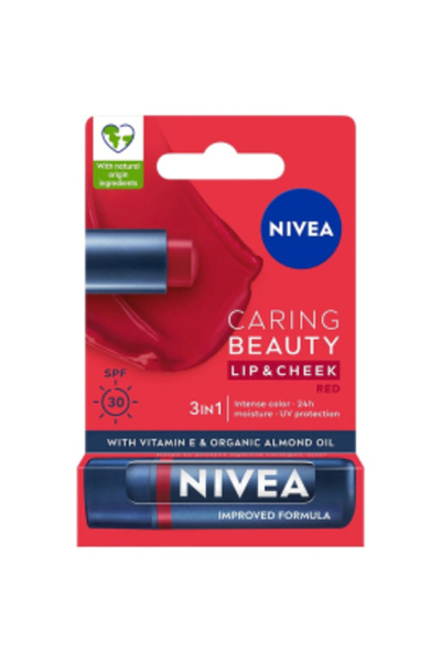 shop Caring Beauty Lip Cheek Spf 30 - Yanak Ve Dudak Renklendirici Red 4.8g