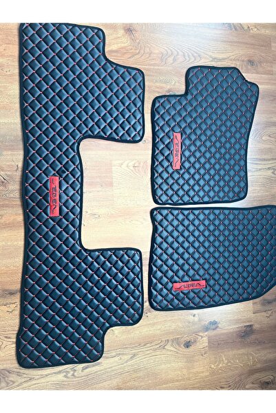 BalcıoğluSRV Fiat Egea Sedan Uyumlu 2015-2025 Baklava Desen Deri Kapitone Oto...