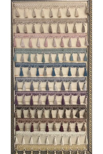 Helezoni Fringe Icicle and Tassel 1 Meter Long for Curtain Drapery