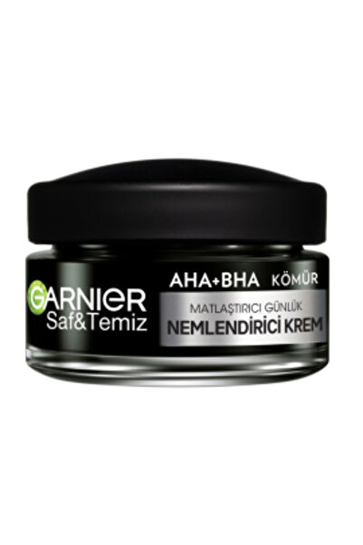 Siloin غارنييه Aha Bha Charcoal 3 في 1 كريم مرطب يومي مطفي 50 مل