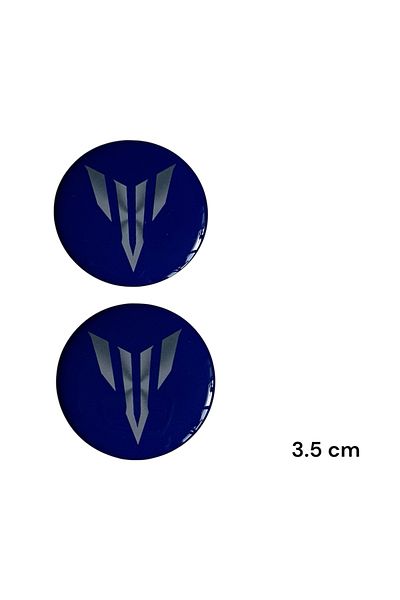 Fatih Yamaha Drop Sticker 3.5x3.5 Cm 2 Pieces