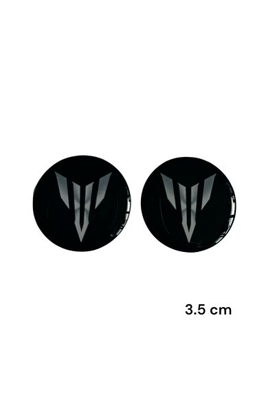 Phoenix Yamaha Drop Logo 3.5X3.5 cm 2Pcs
