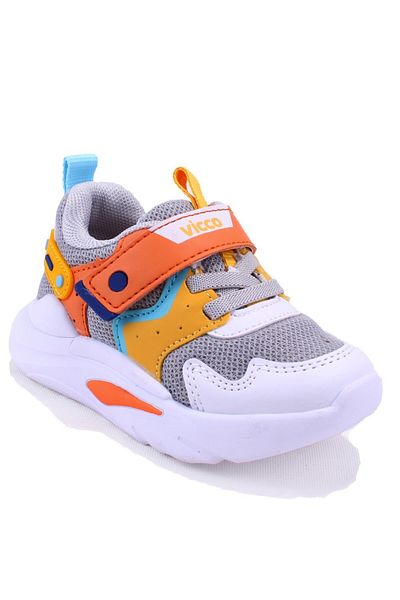 Vicco Birdy 346b24y127 Gray Orthopedic Daily Boy's Sports Shoes